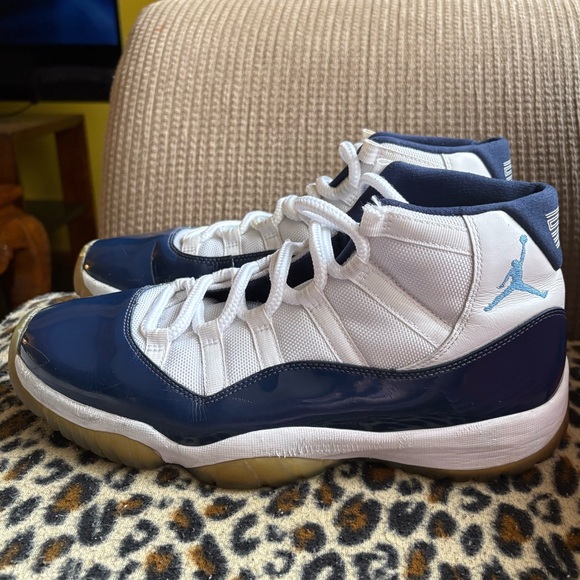 Jordan Other - Air Jordan 11 Retro UNC Win Like 82 Size 11.5 Blue White